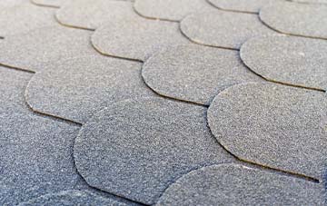Matching asphalt roofing costs